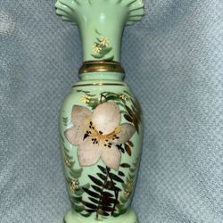 Vintage Hand-painted floral Vase