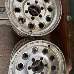Set of 4 Alloy Rims – Clean, Straight, Ready to Mount