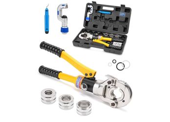 Hydraulic Copper Tube Fittings 1/2, 3/4, 1" Press pipe  Crimping Tool Kit