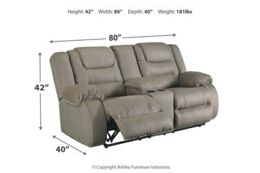McCade Manual Reclining Loveseat