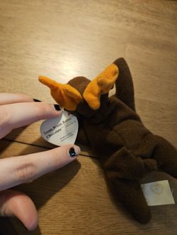 TY Teenie Beanie Babies Chocolate the Moose McDonalds Edition 1996