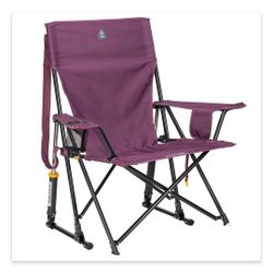 NEW FOLDABLE ROCKING CAMP CHAIR