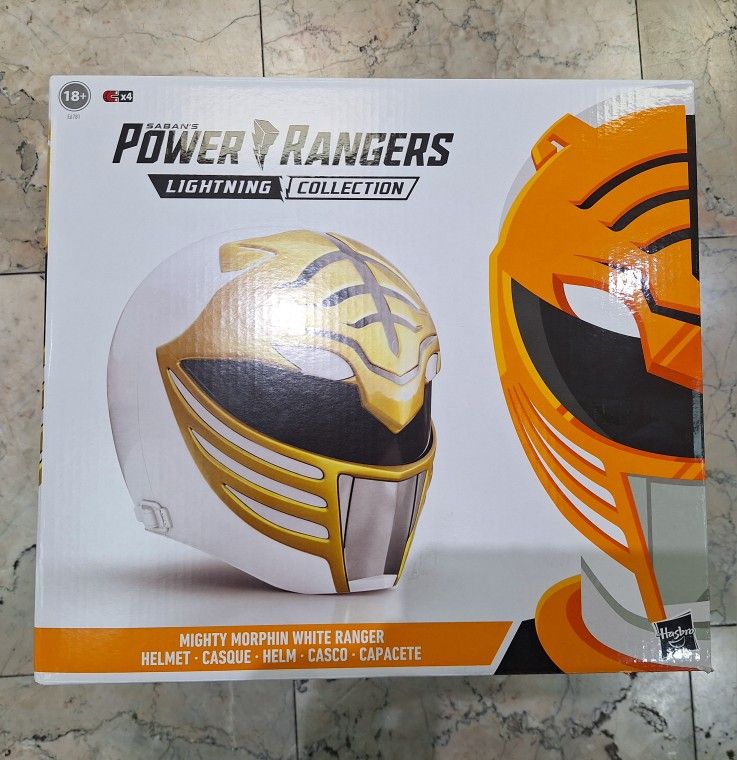 Power Rangers White Ranger Helmet