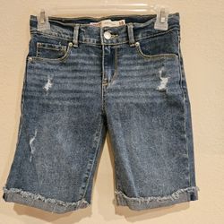 Levi's Girl's Denim Shorts Size 10