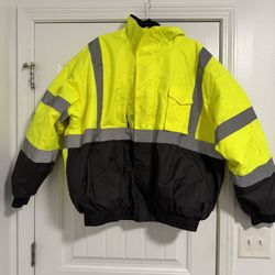 ULINE High VIS Jacket XL USED