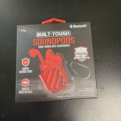 Bluetooth Wireless Earbuds – iHip Built-Tough SoundPods – New