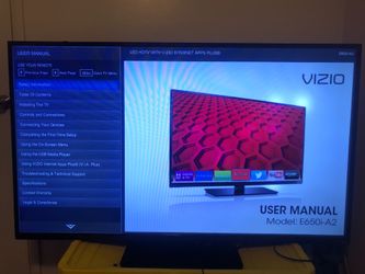 65” Vizio Smart TV