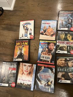 DVD’s Originals From Block Buster $25