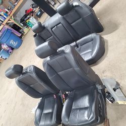 05 06 07 Cadillac 08 09 STS 10 11 Leather Seats SET Powered Front Rear Driver Passenger Seat