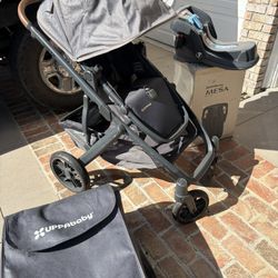 Uppababy vista Stroller Bundle 