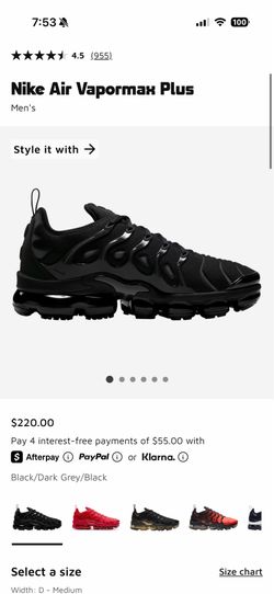 Nike Vapor Max Plus