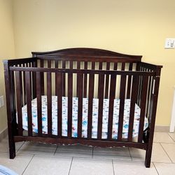 Wooden Baby Crib 