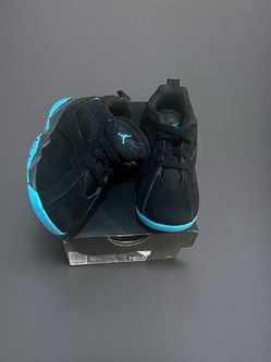 Air Jordan Toddler Sneakers Black Aqua 6c