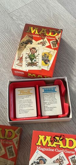 Parker Brothers MAD Magazine Card Game