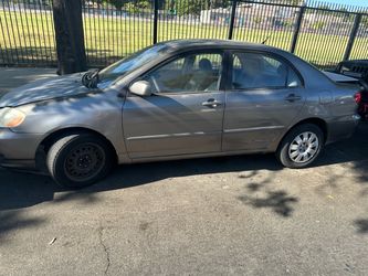Toyota Corolla part out