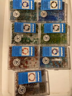 Glass beads jewelry making supplies