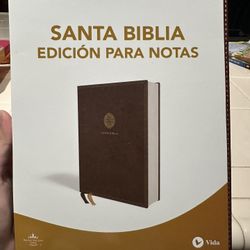 Santa Biblia para notas