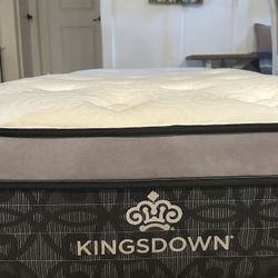 2 Twin XL Kingsdown Pillow Top Mattresses