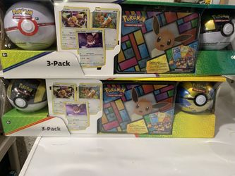 Brand New Pokémon 3 Pack Gift Set!!