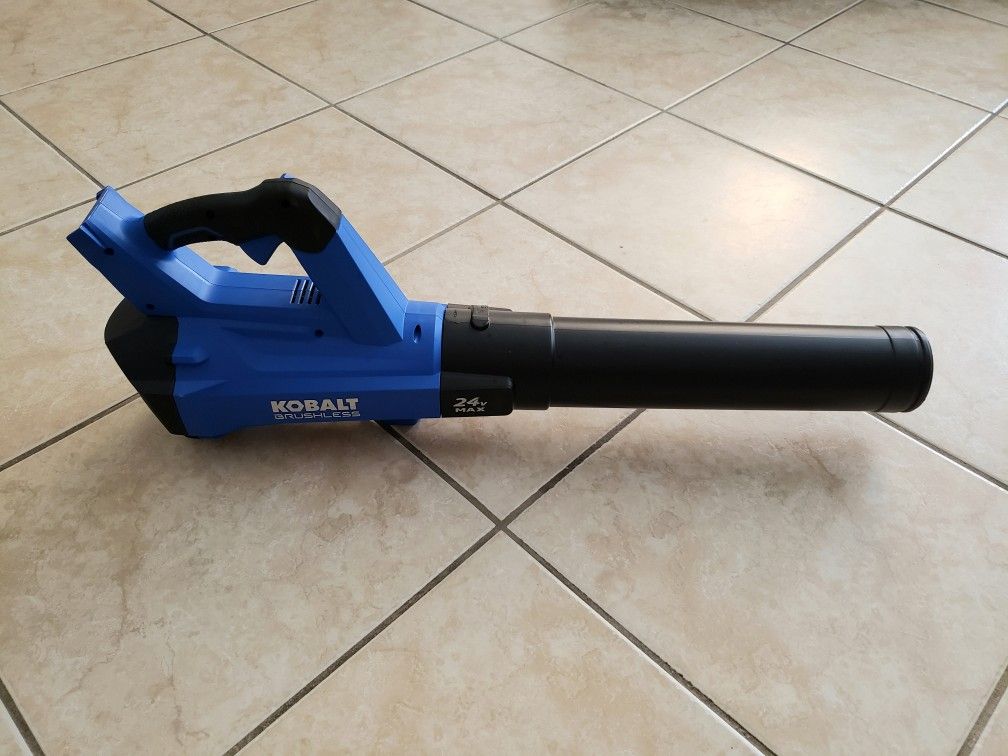 Kobalt 24 Volt Lithium 410  CFM  Cordless Leaf Blower, Brushless Motor - Like New