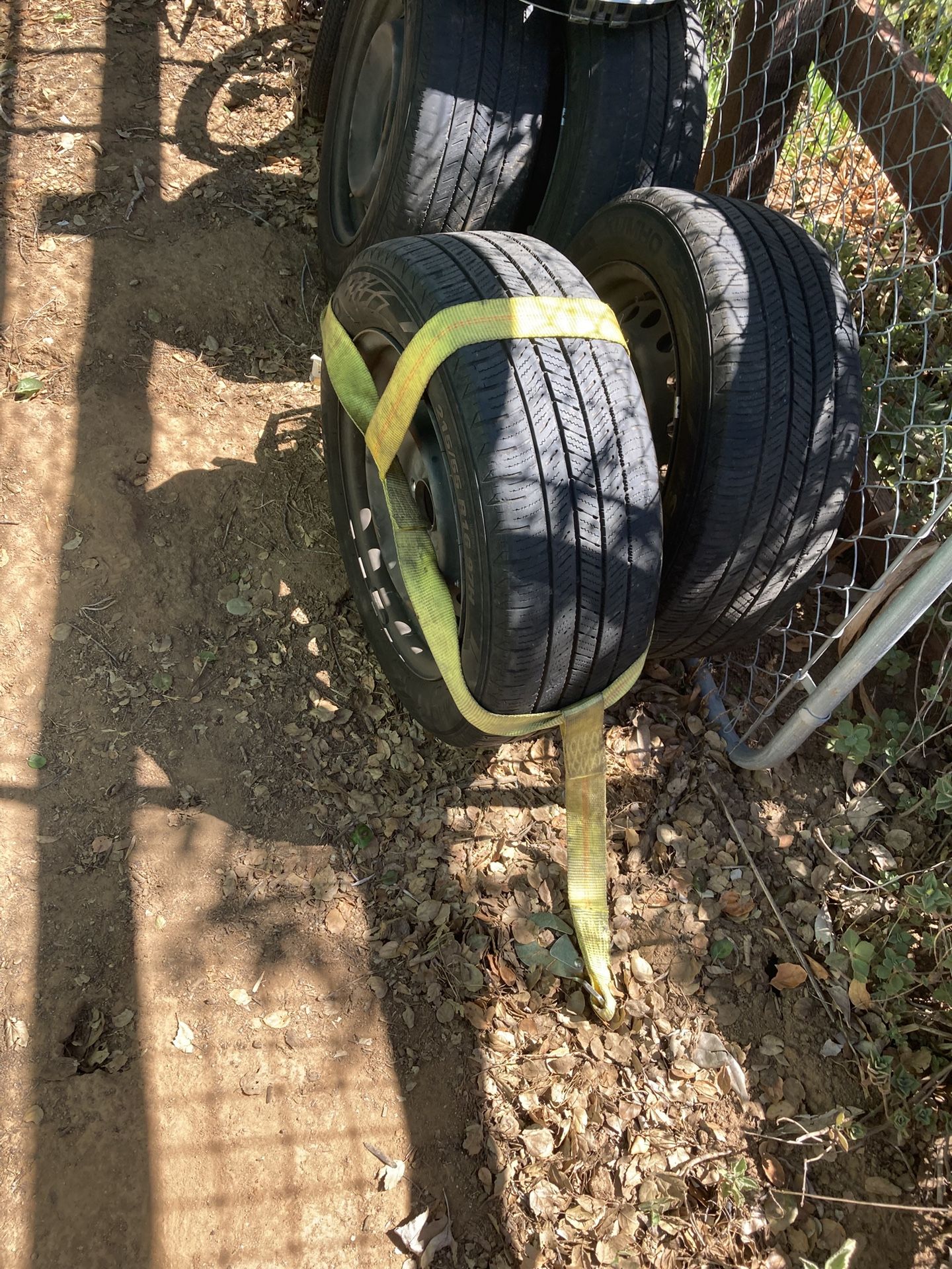 Wheel Basket Straps