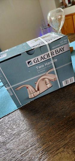 NEW GLACIER BAY TWO HANDLE FAUCET. Make An Offer.. MPU