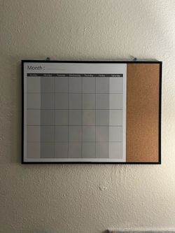 Whiteboard calendar