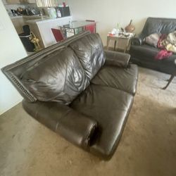 Leather Couch (60 Inches) 