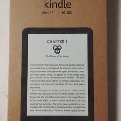 New Kindle 11th Gen