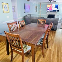 Dining Room Table and Chairs