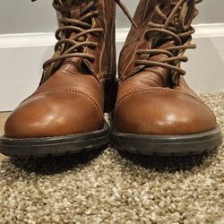 Aldo Leather Boots Size 8