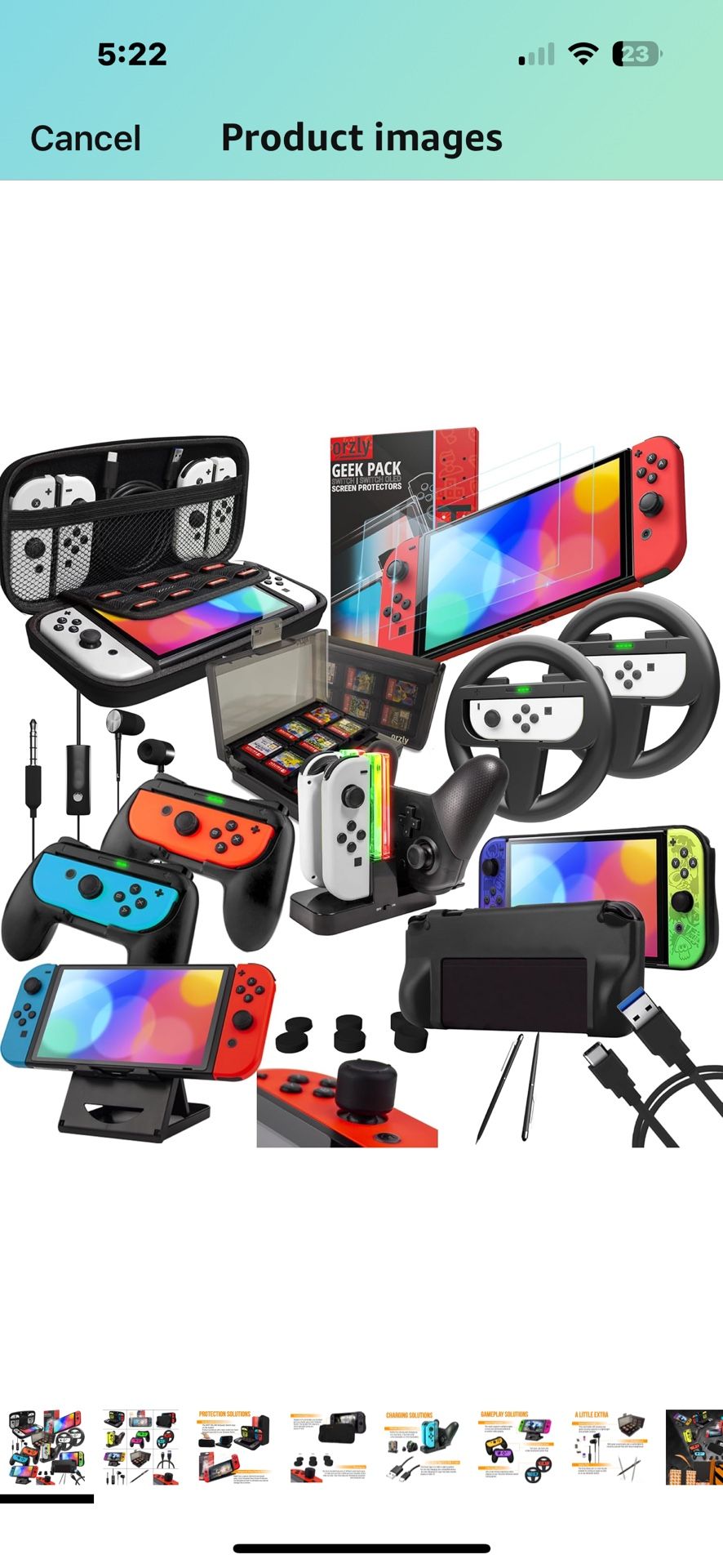 Nintendo Switch Ultimate Accessories Pack