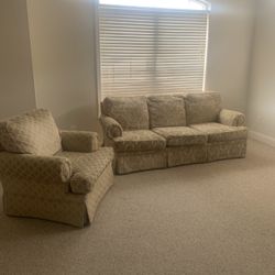 Sofa and Chair 