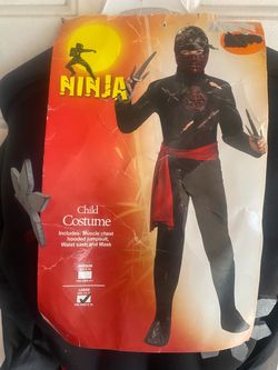 Ninja Halloween costume (New)
