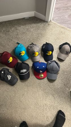 Hats for sale all adjustable except the las dodgers