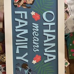 Lilo & Stitch wall decor