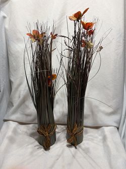 2 Floral Arrangements Decor