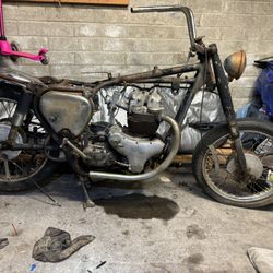 BSA Motorcycle  1(contact info removed) A7 A10 Parts Vintage Chopper