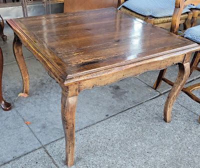 #108845 Square Rustic End Table / Coffee Table from the Melrose Collection Guy Chaddock and Co. 30.5”Square x 20” H 