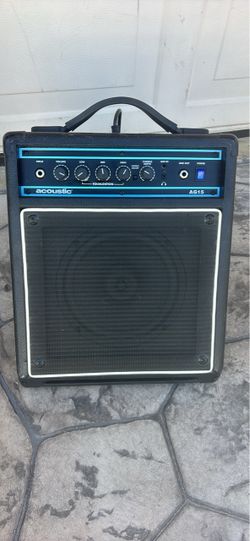 Acoustic AG 15 amplifier