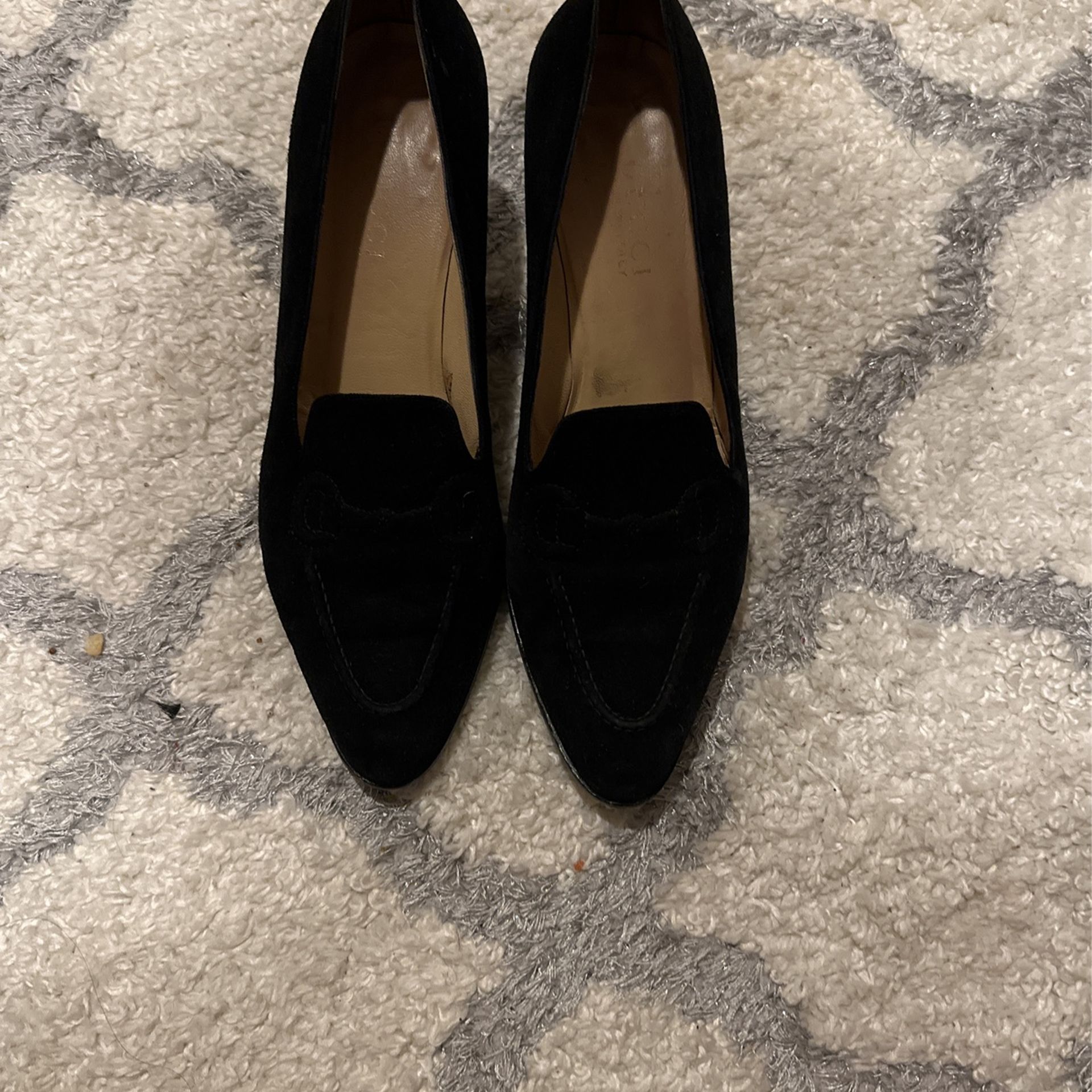 Gucci Vintage Black Heel Shoes 9 1/2