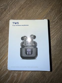 Wireless Bluetooth Earbuds – New in Box – LED Battery Display