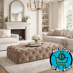 Soho Tufted Ottoman 60”