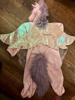 Unicorn costume like New!!! Size 7-8