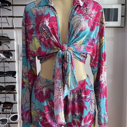 Conjunto De Chort Y Blusa 