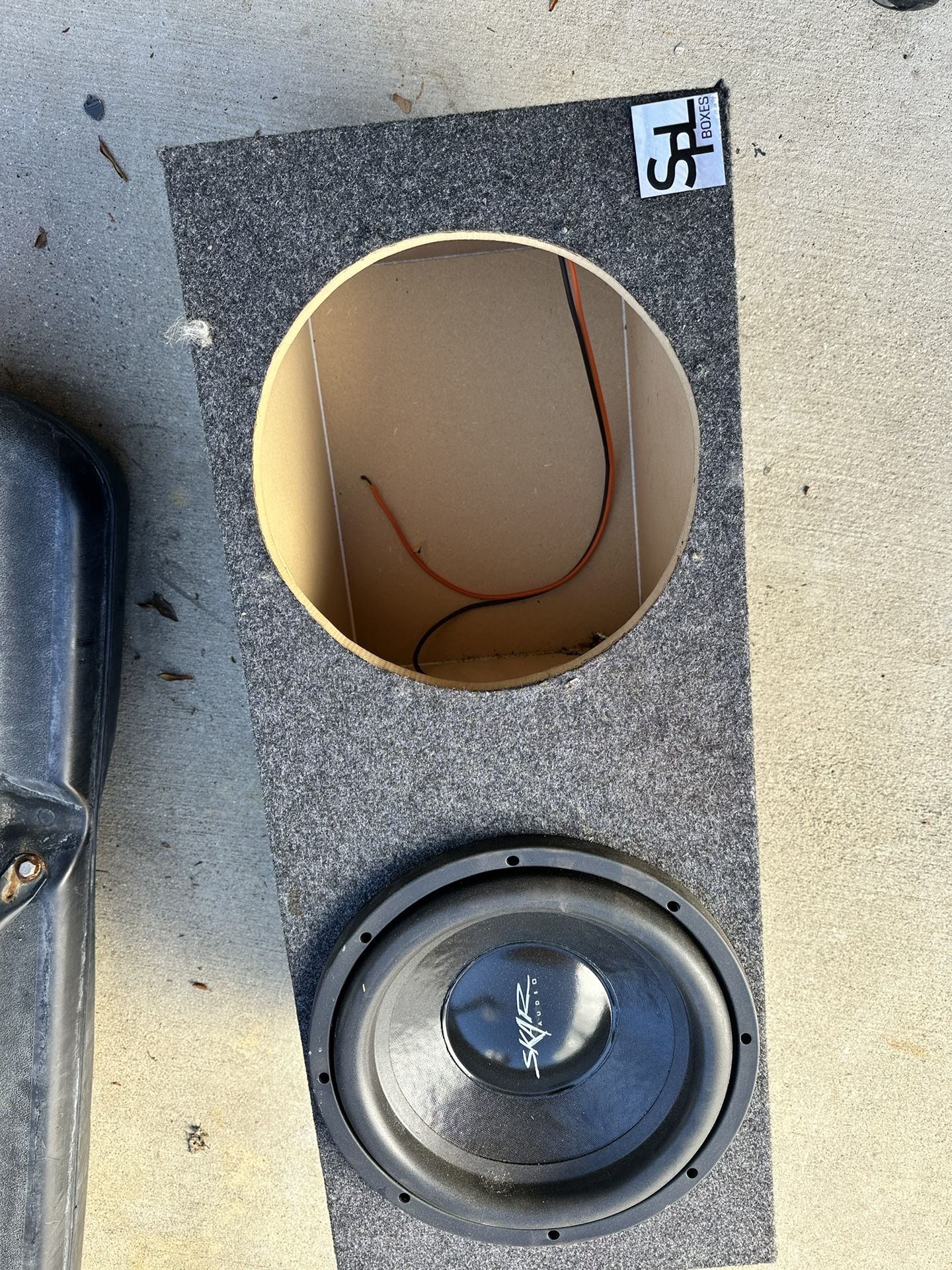 Subwoofer box 2 12 inch