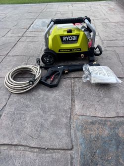 Never use Ryobi 1900 psi pressure washer