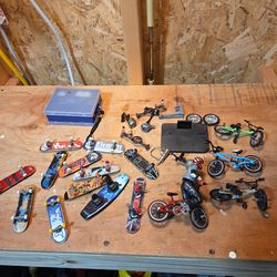 Vintage Tech Deck Skateboards and BMX Bikes