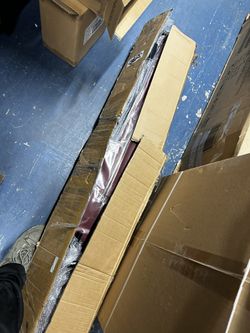 Welding Screen 6 ft. x 6 ft. 3 Panel Welding Curtain Flame Retardant with Frame and Wheels adjustable Size, Red