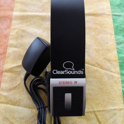 CLEAR SOUNDS BLUETOOTH AUDIO STEREOS LISTENING SYSTEN